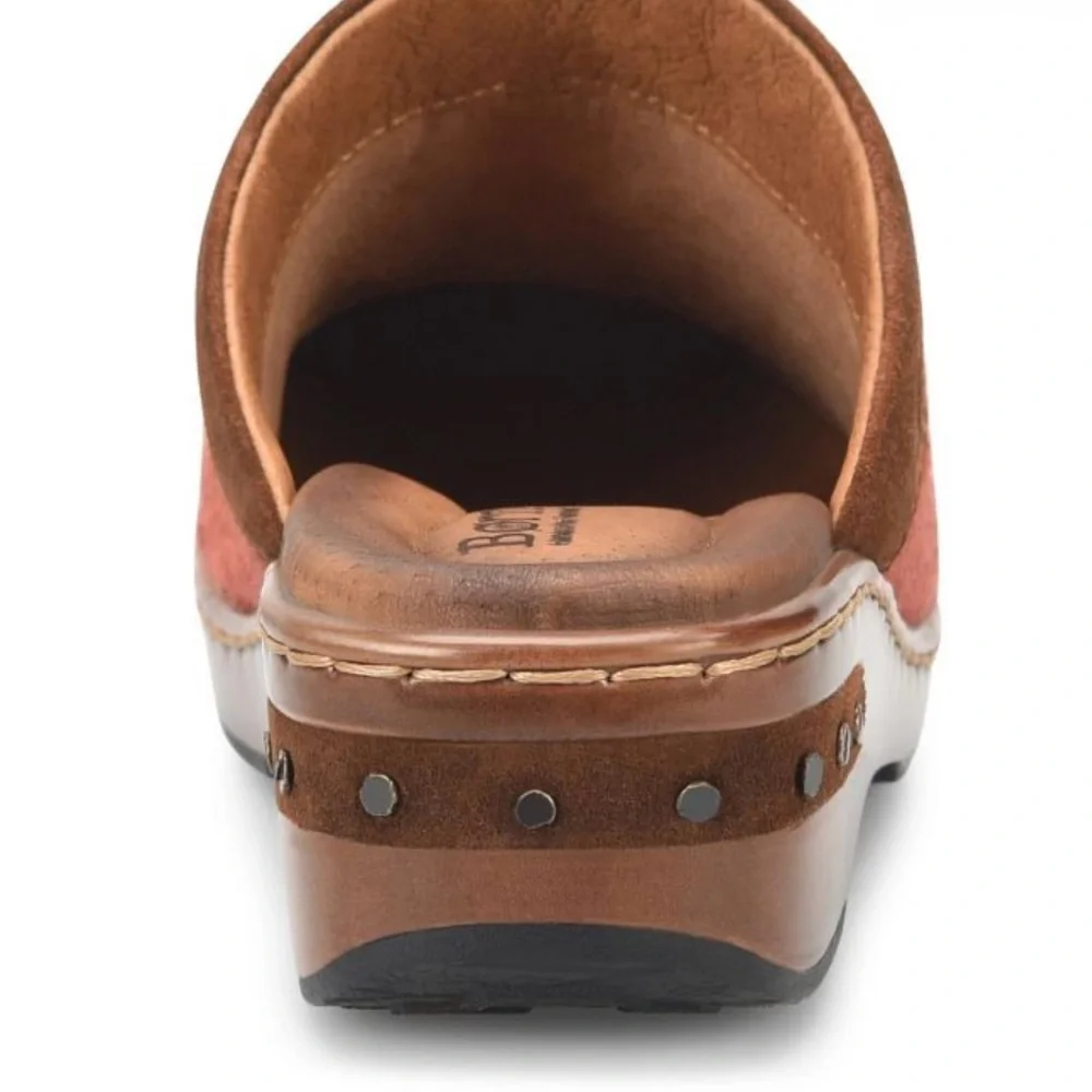 Born Bandy Blankets Clog - Rust Blanket Combo - Picture 5 of 12